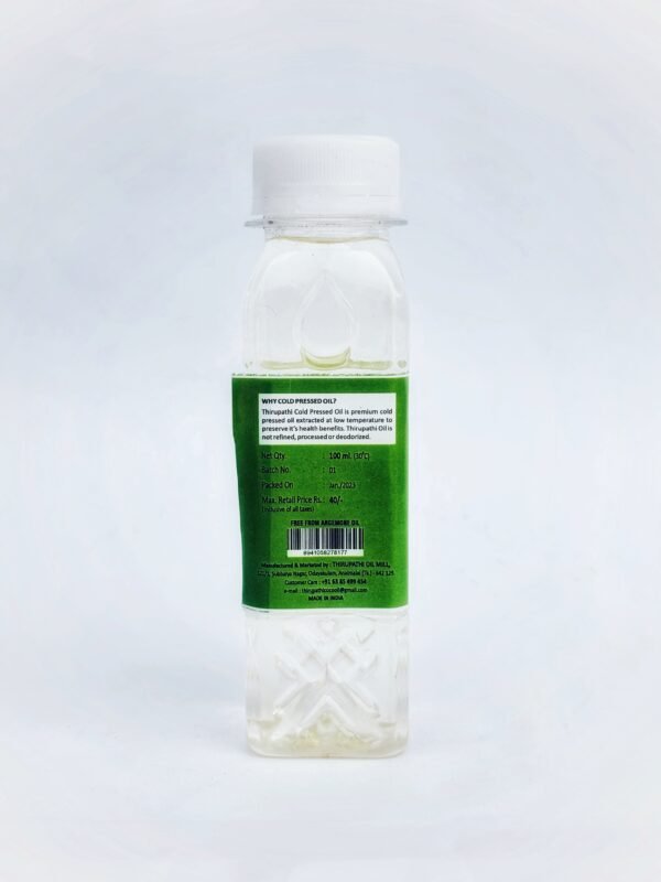 Coconut Oil(தேங்காய் எண்ணெய்) - 100 ML - Image 2