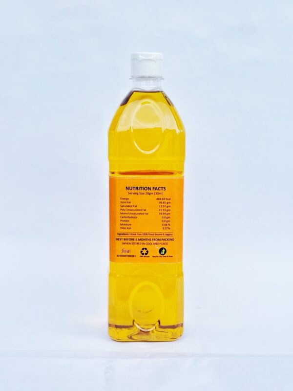 Sesame Oil (நல்லெண்ணெய்)- 1 Litre - Image 2