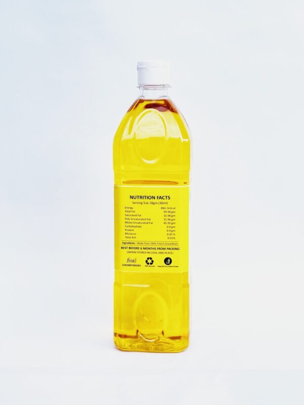 Groundnut Oil(நிலக்கடலை எண்ணெய்) -1 Litre - Image 4