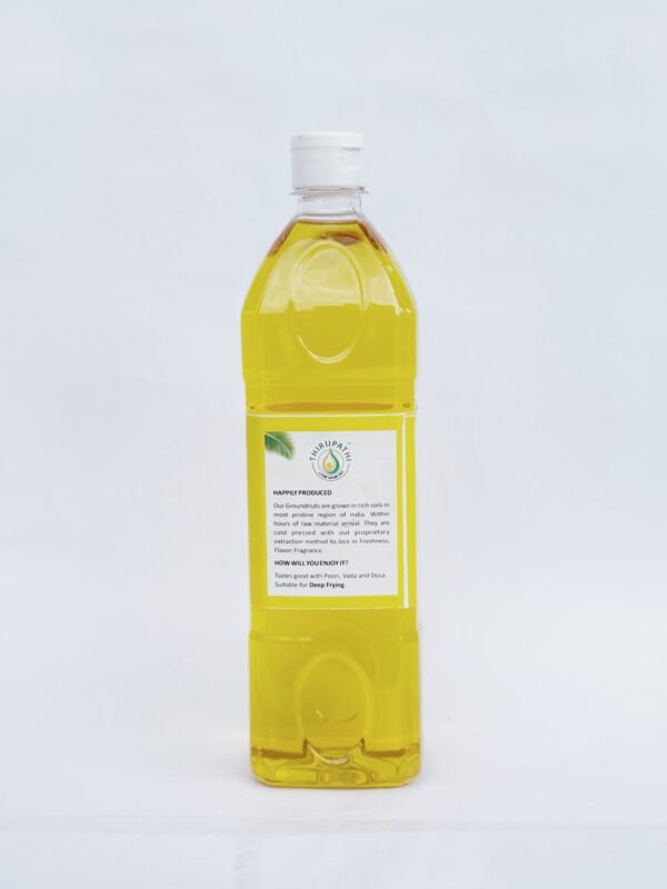 Groundnut Oil(நிலக்கடலை எண்ணெய்) -1 Litre - Image 3