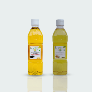 Sesame Oil & Groundnut Oil – 500 ML Combo